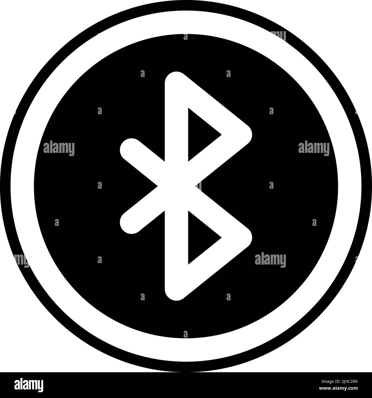 Basic user interface bluetooth Stock Vector Image & Art Alamy