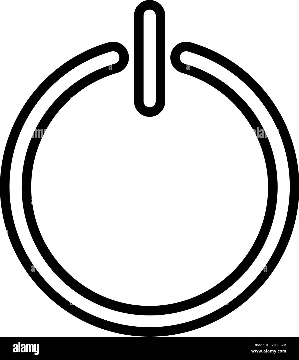 Basic ui power . Stock Vector