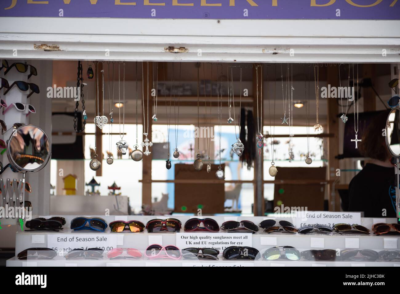 Red Shop door open Stock Photo - Alamy