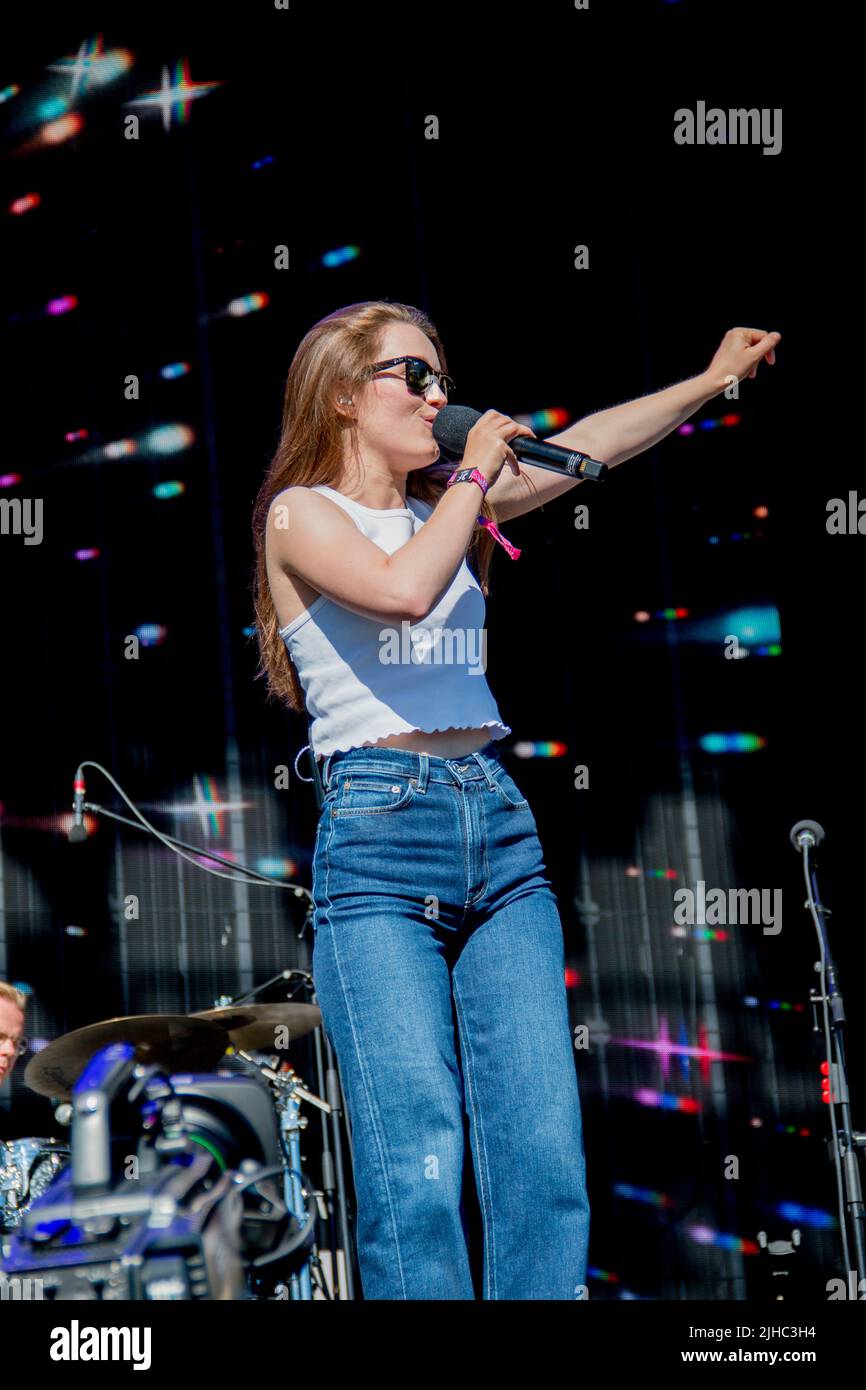 SIGRID TRNSMT 2022 July 10th 2022 Stock Photo Alamy
