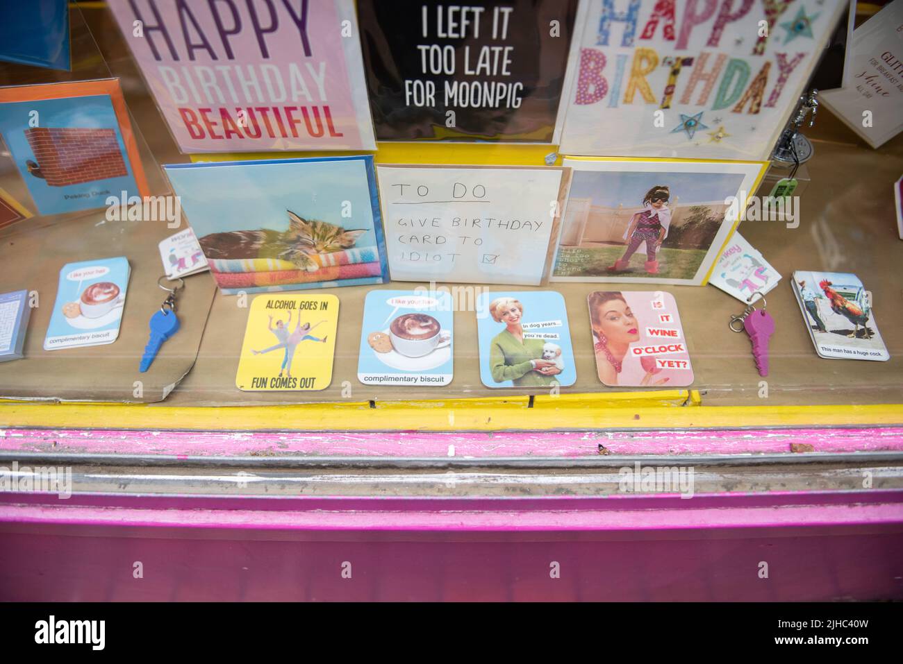 Funky gift shop Stock Photo Alamy