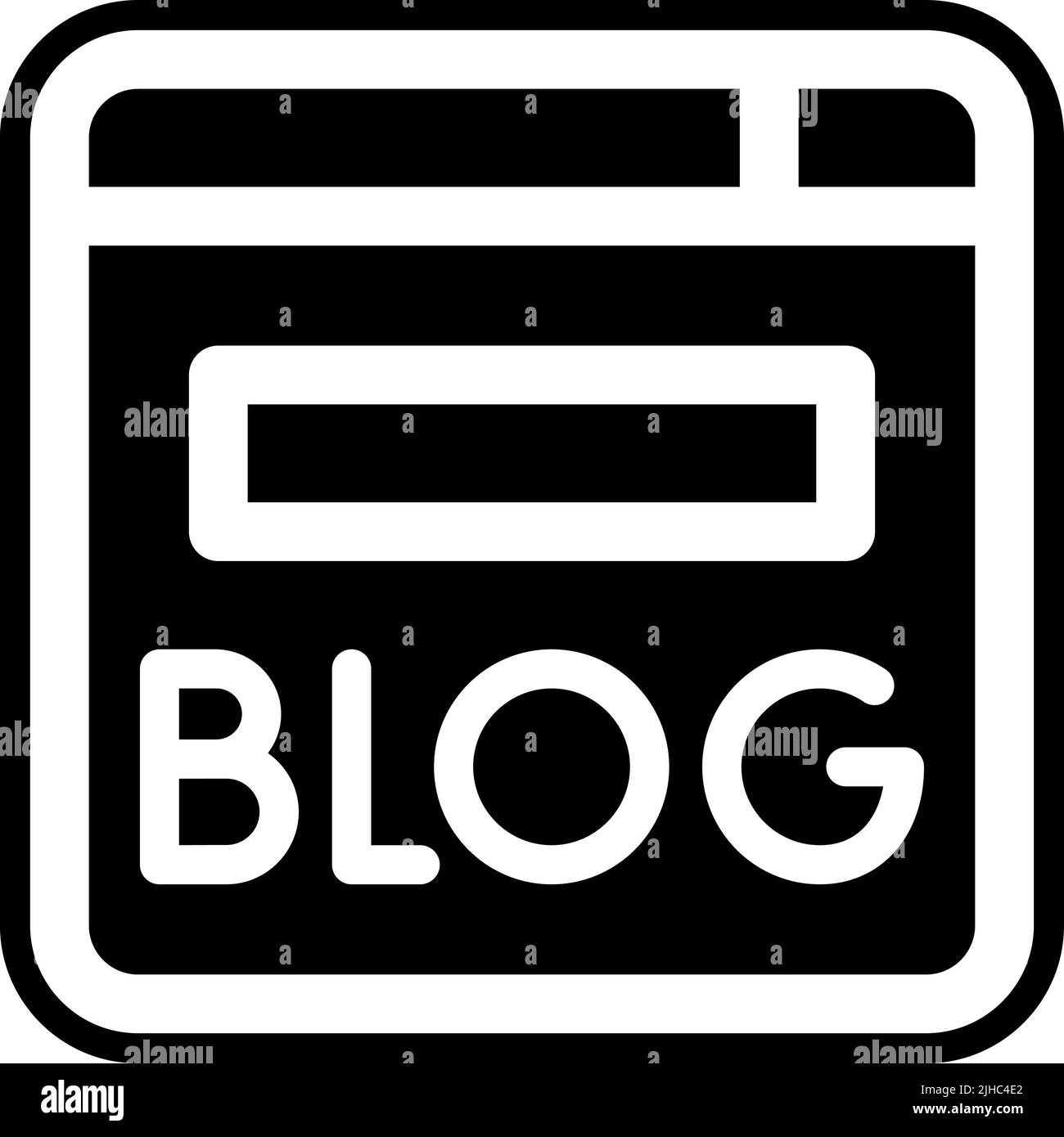 Content creator blog Stock Vector Image & Art - Alamy