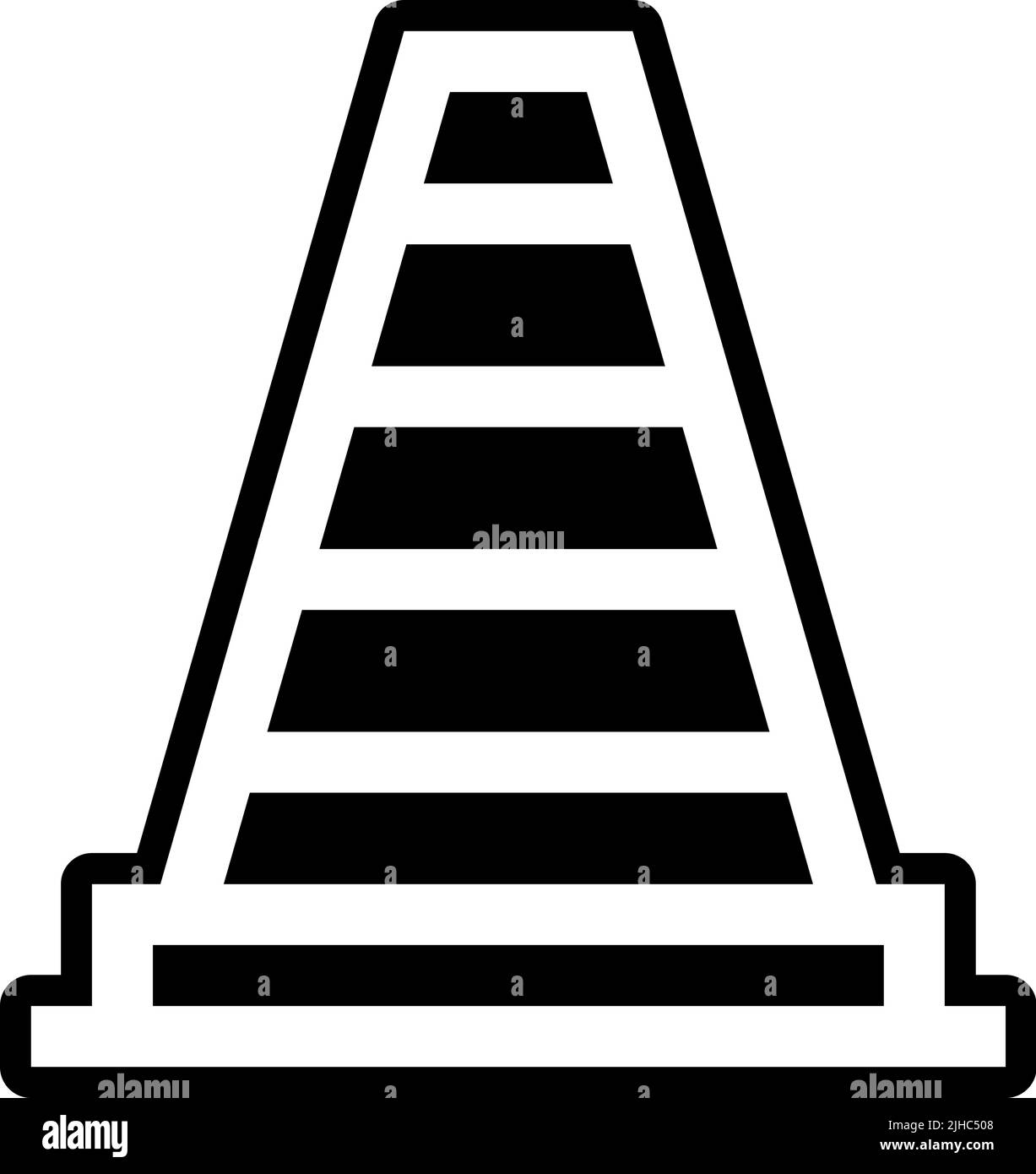 Driving school cone Stock Vector Image & Art Alamy