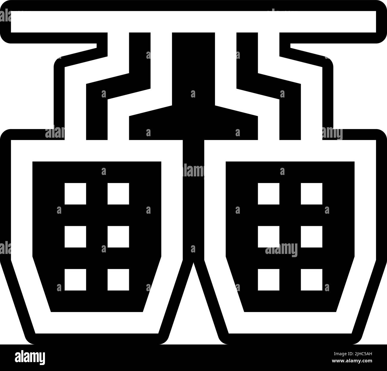 Driving school car pedals . Stock Vector