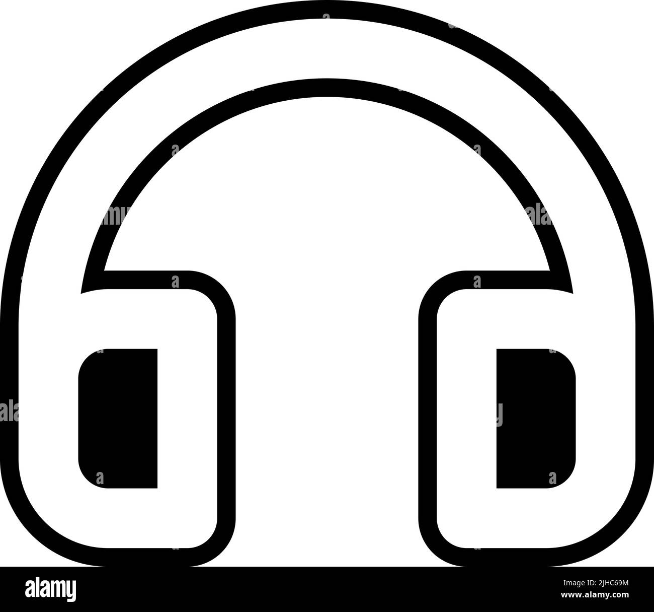 ui headphones Stock Vector Image & Art Alamy
