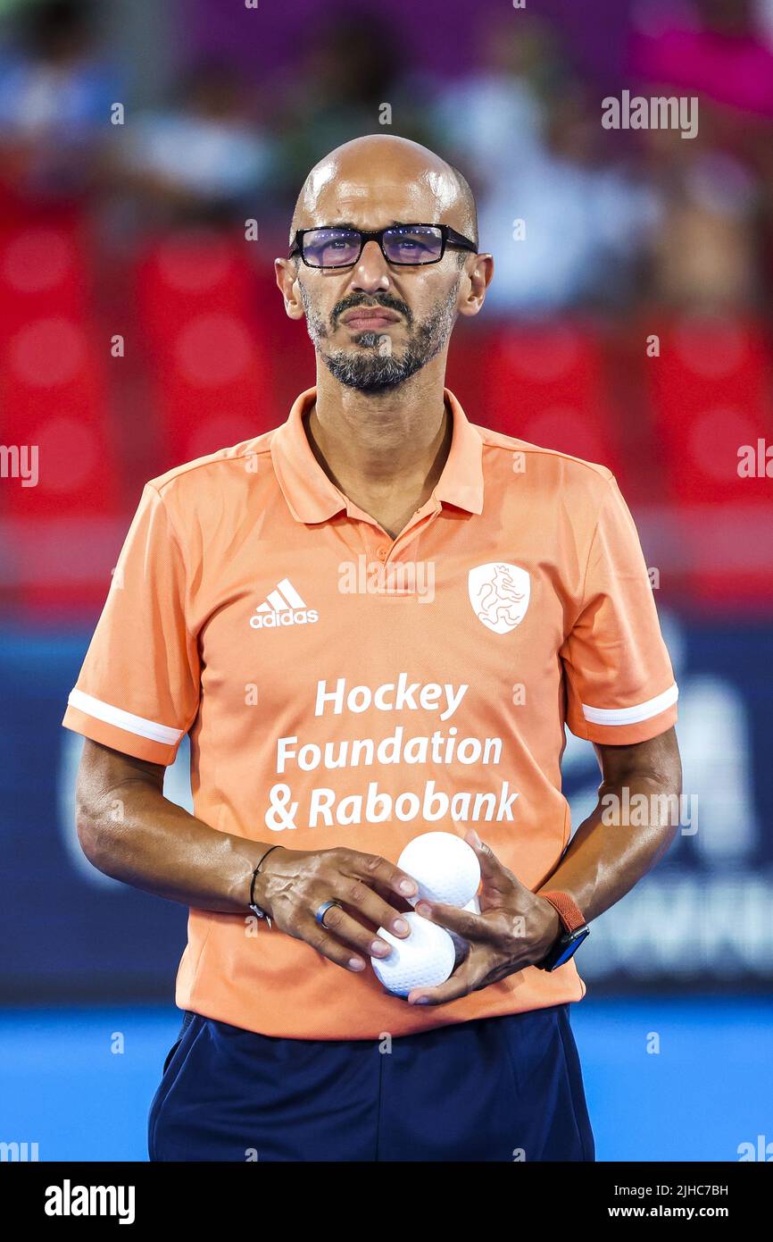 TERRASSA - Coach Jamilon Mulders (NED) in advance of the final between the  Netherlands and Argentina at the Hockey World Cup. ANP WILLEM VERNES Stock  Photo - Alamy