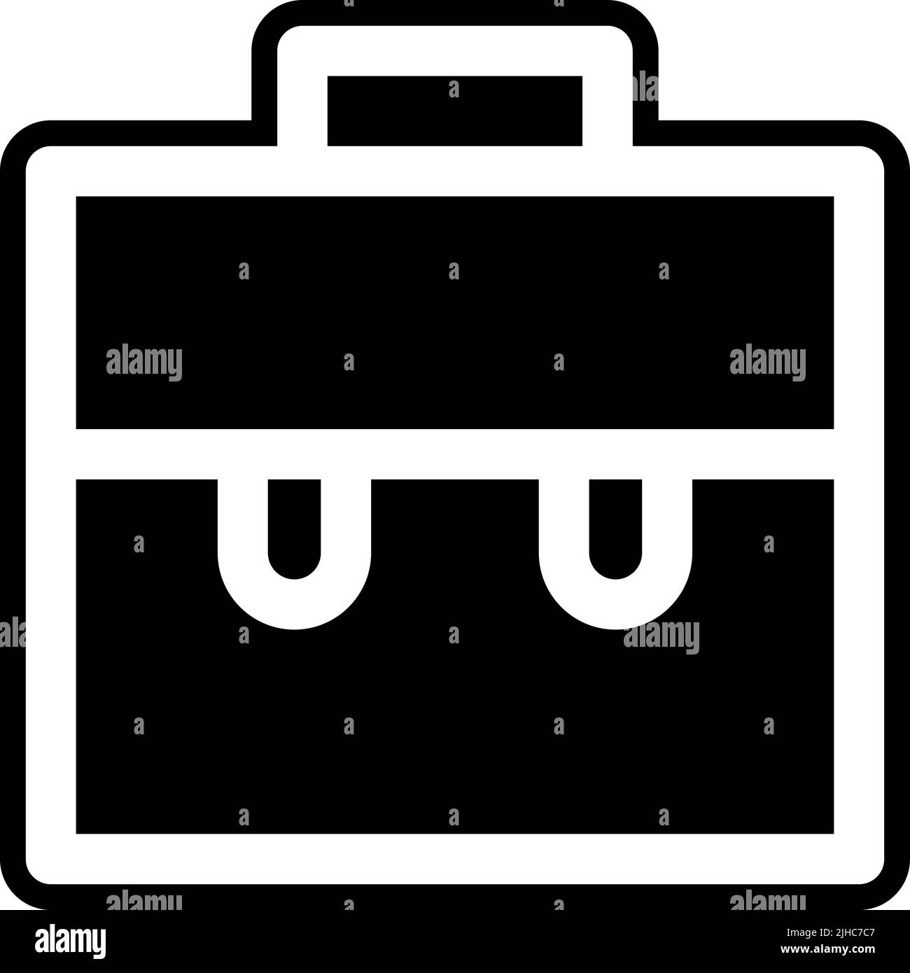 Fathers day briefcase . Stock Vector