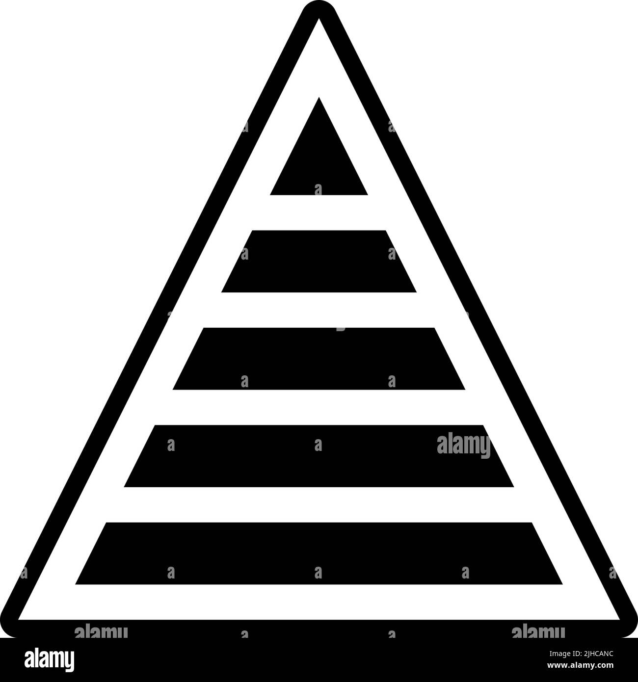 Pyramid diagram Black and White Stock Photos & Images - Alamy
