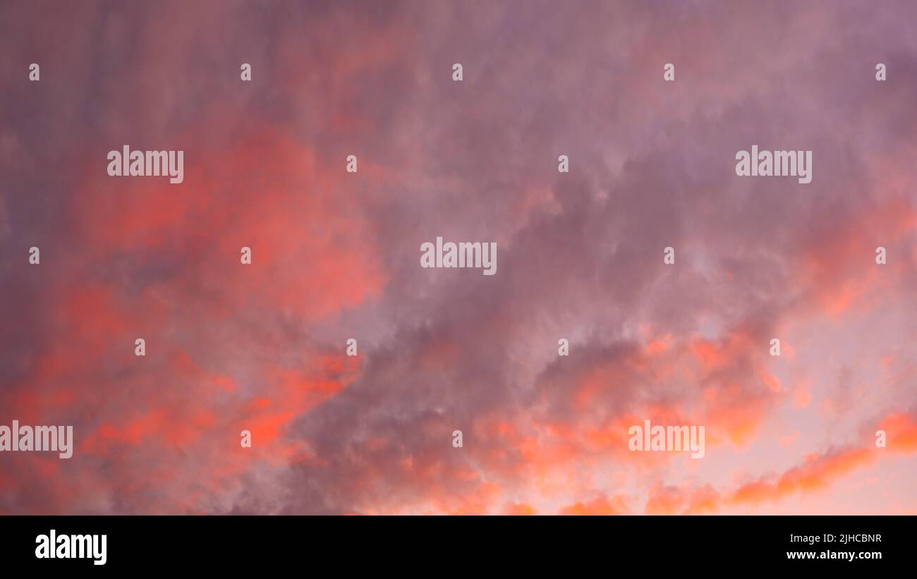 Beautiful sky sunset as background Stock Photo - Alamy