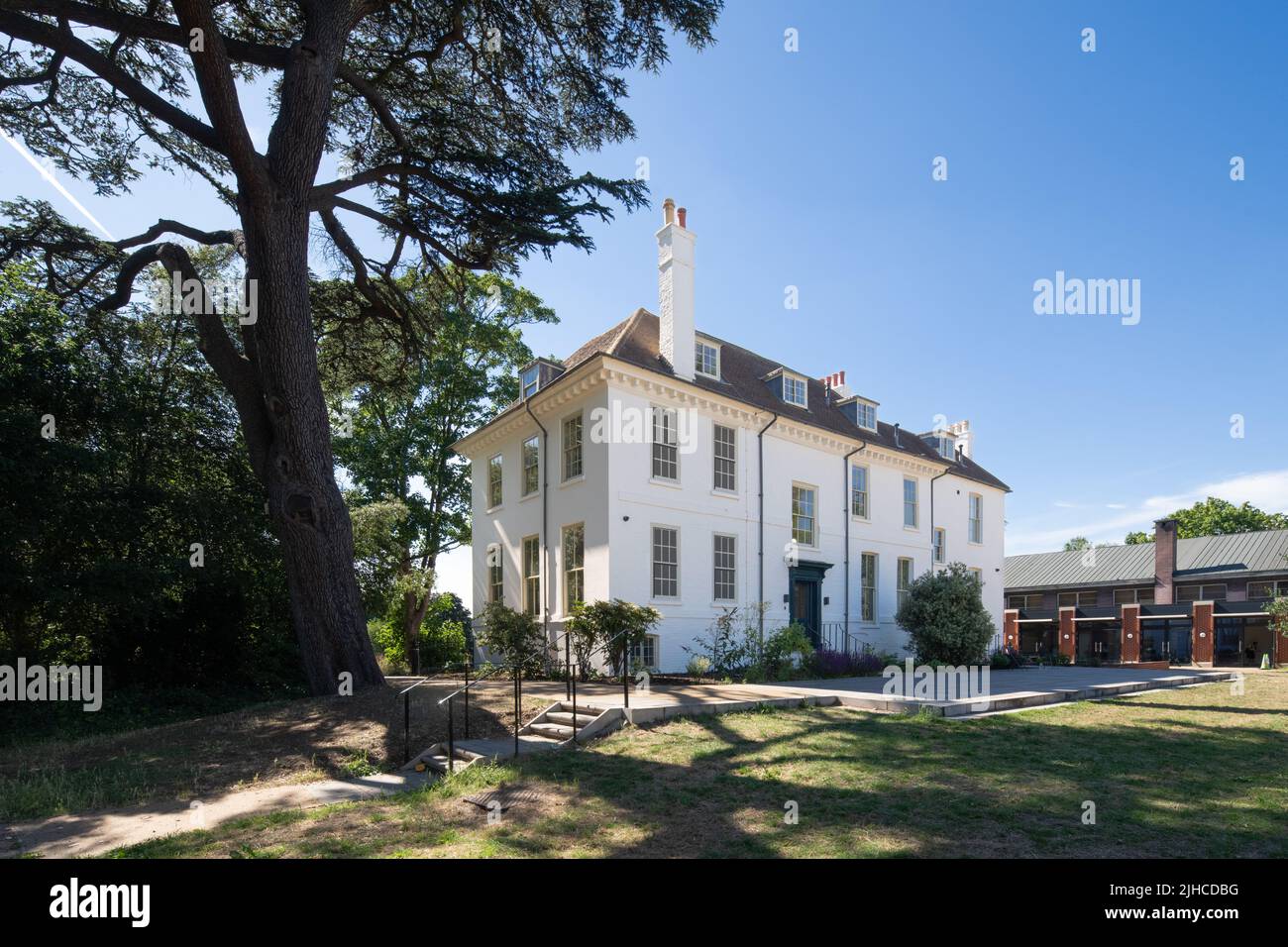 Canons House & Grounds, Merton Council Stock Photo Alamy