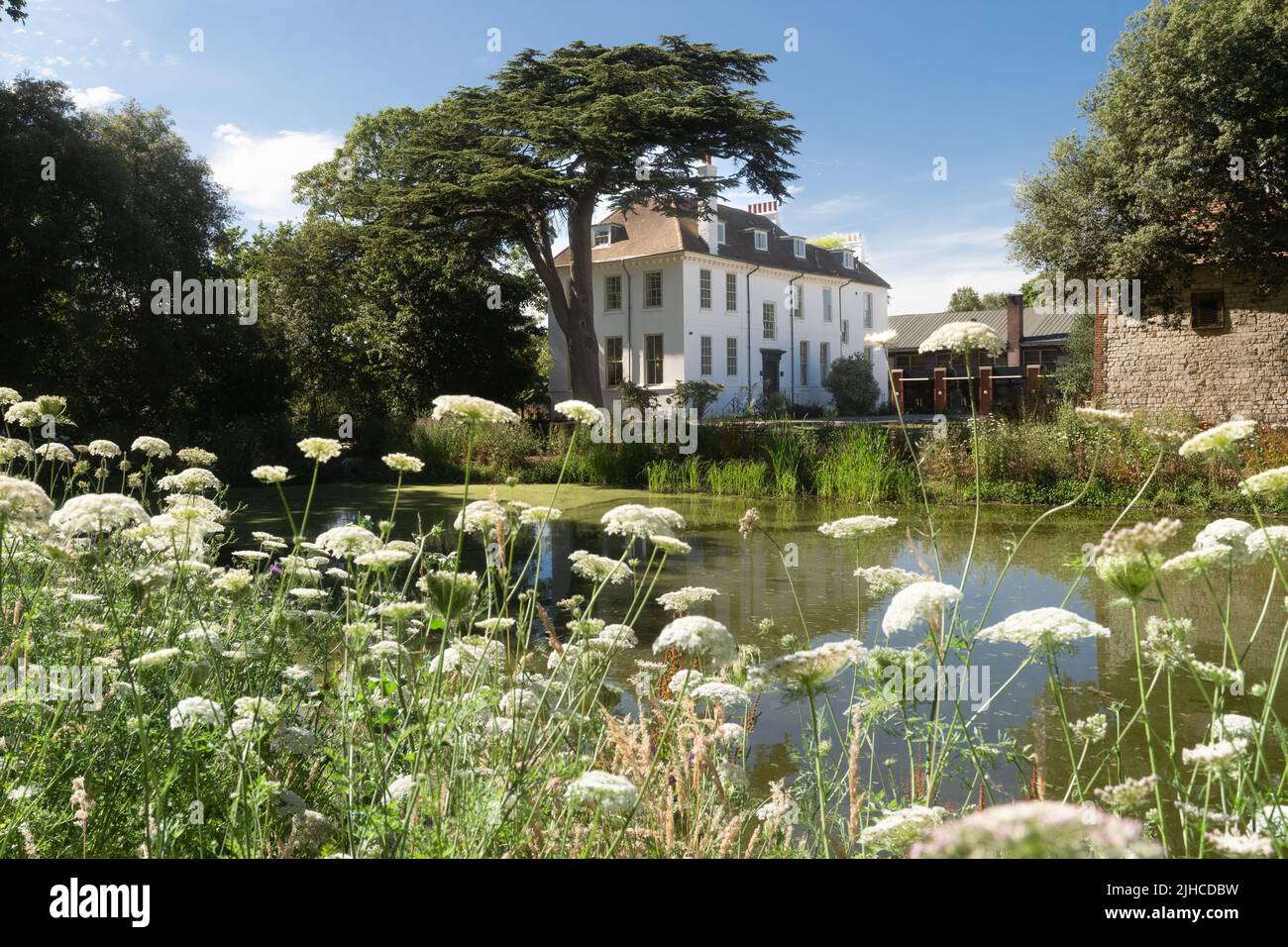 Canons House & Grounds, Merton Council Stock Photo Alamy