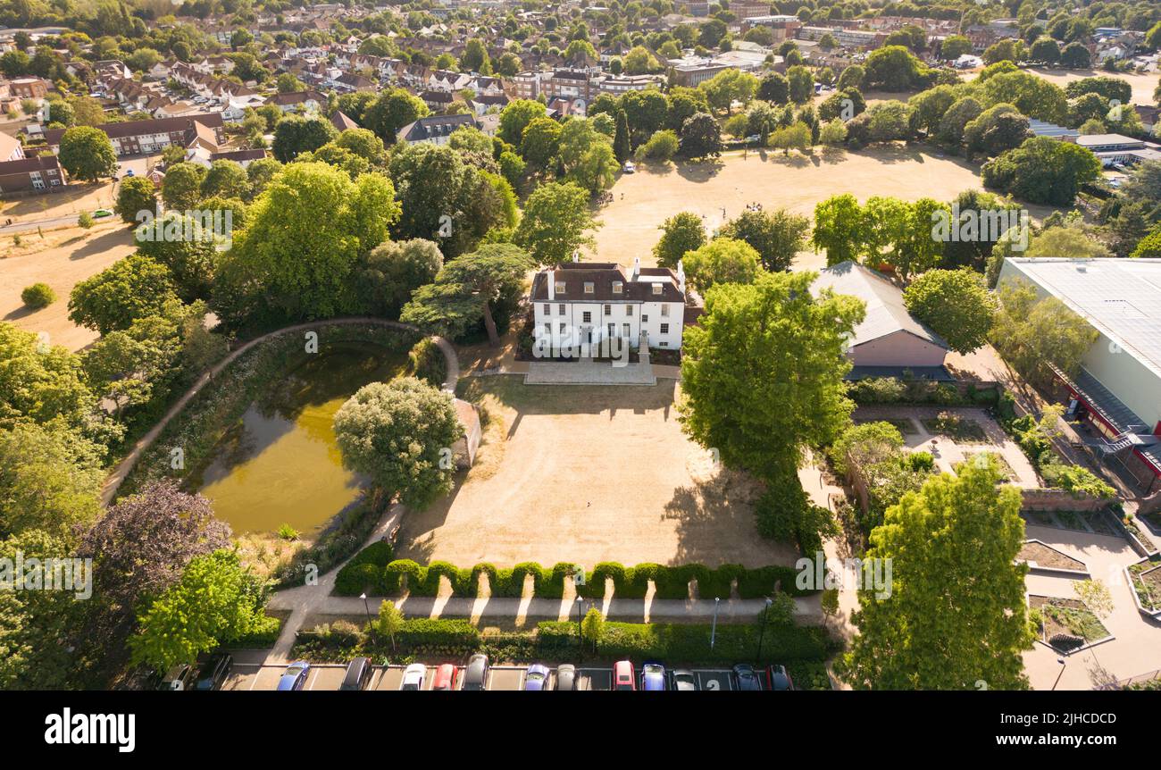 Canons House & Grounds, Merton Council Stock Photo Alamy