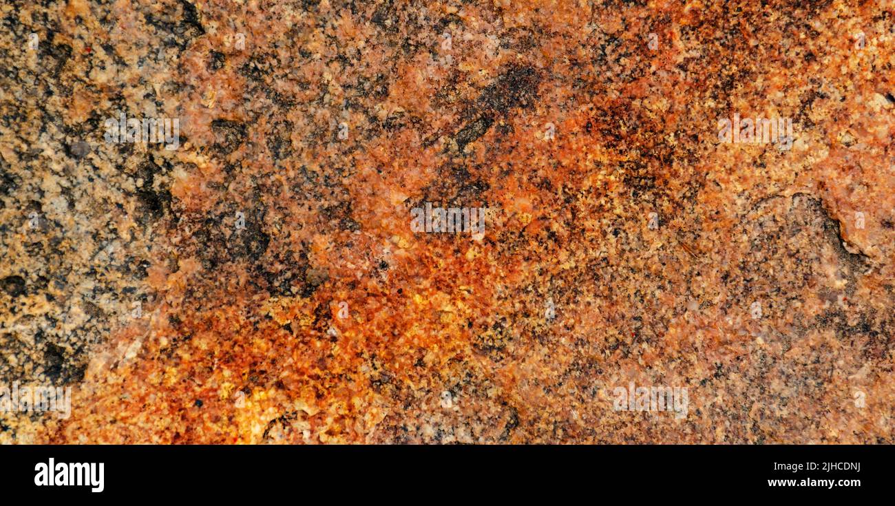 The texture ancient red yellow granite stone surface stone texture use ...