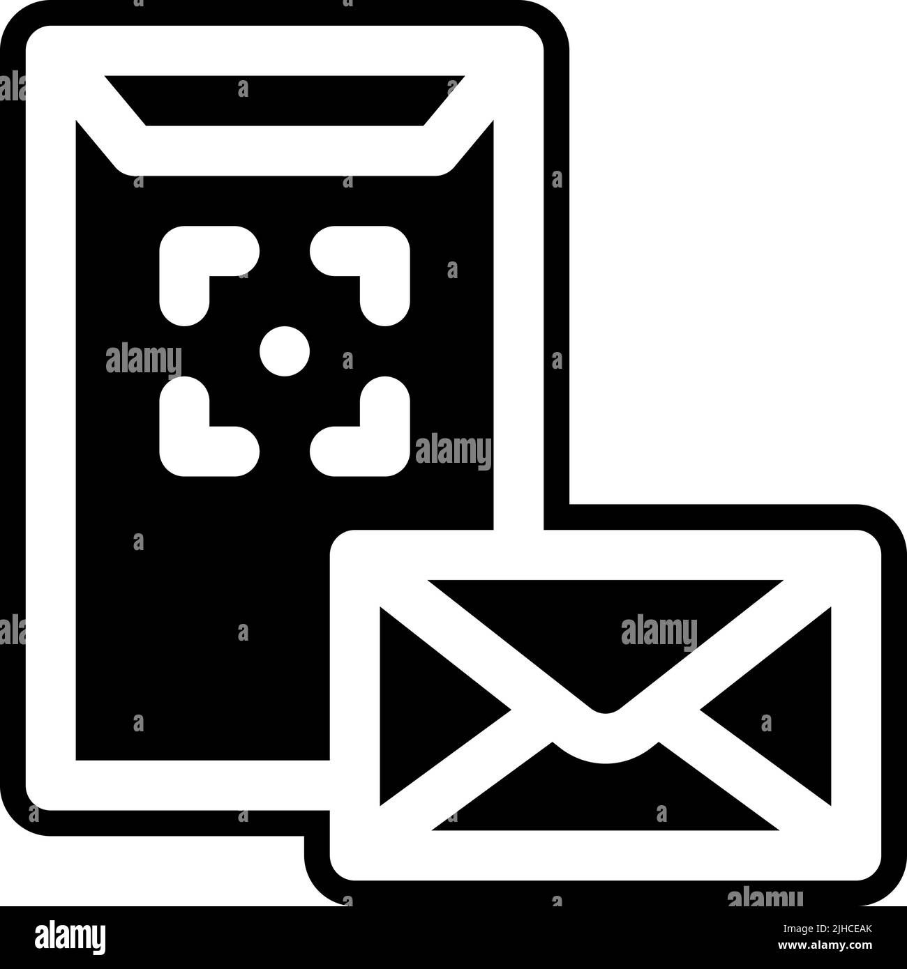 Printing envelope . Stock Vector