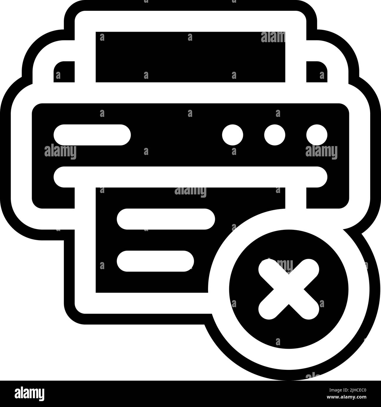 Printing cross Stock Vector Image & Art Alamy