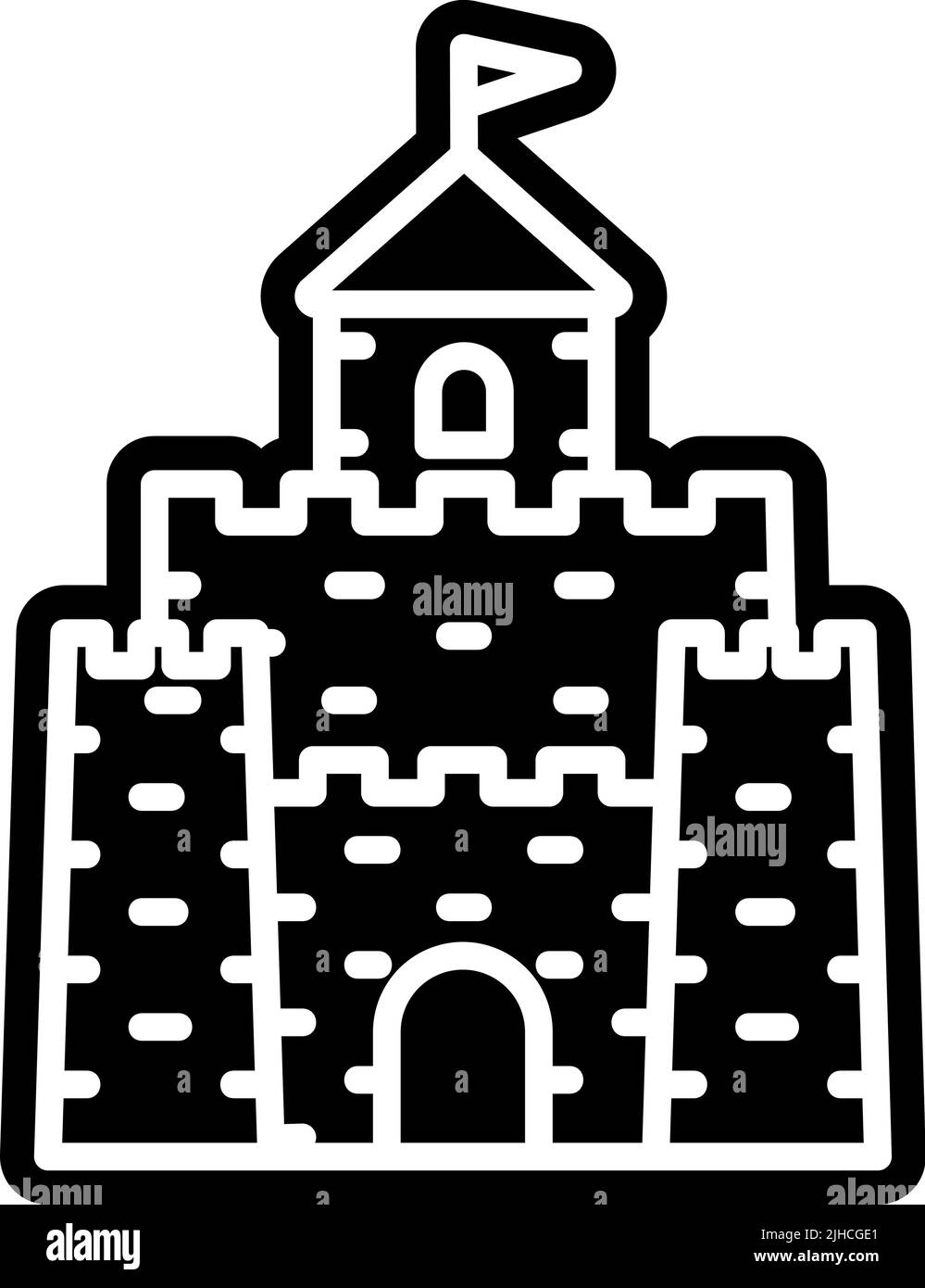 Tropical sand castle Stock Vector Image & Art - Alamy