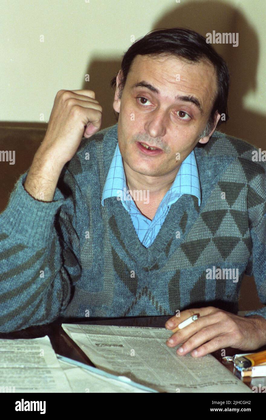 Romanian politician Dinu Patriciu, 1990 Stock Photo - Alamy