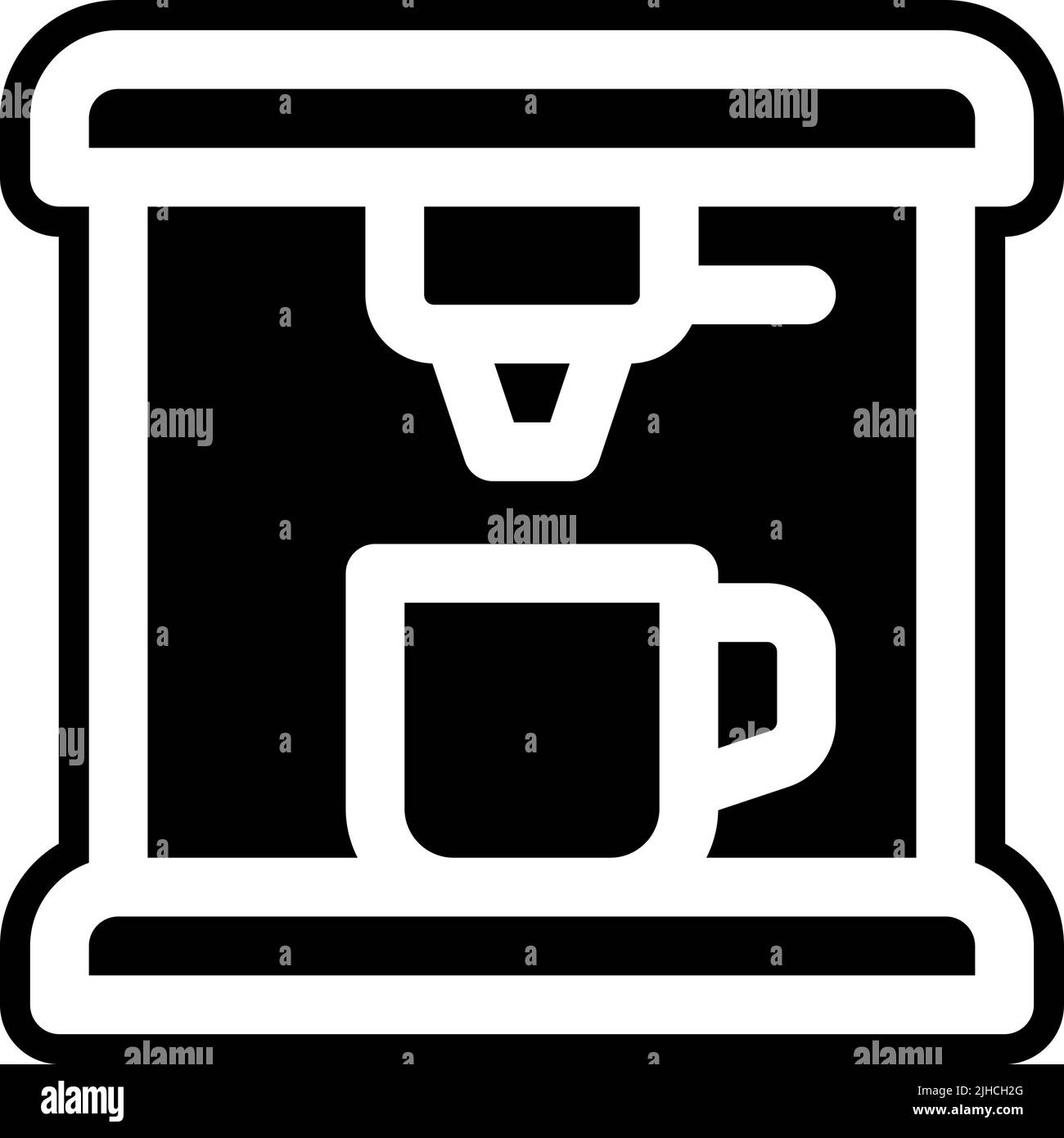 Workplace coffee machine Stock Vector Image & Art Alamy