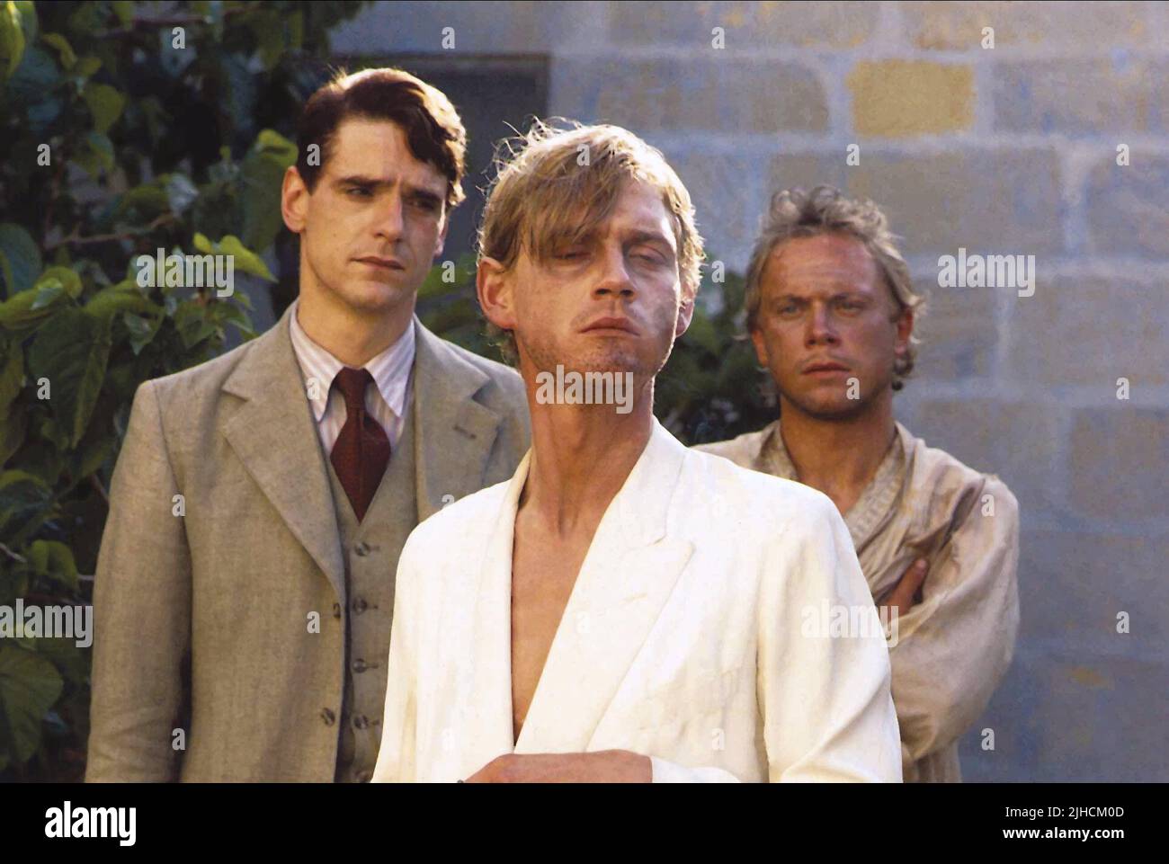 JEREMY IRONS, ANTHONY ANDREWS, BRIDESHEAD REVISITED, 1981 Stock Photo