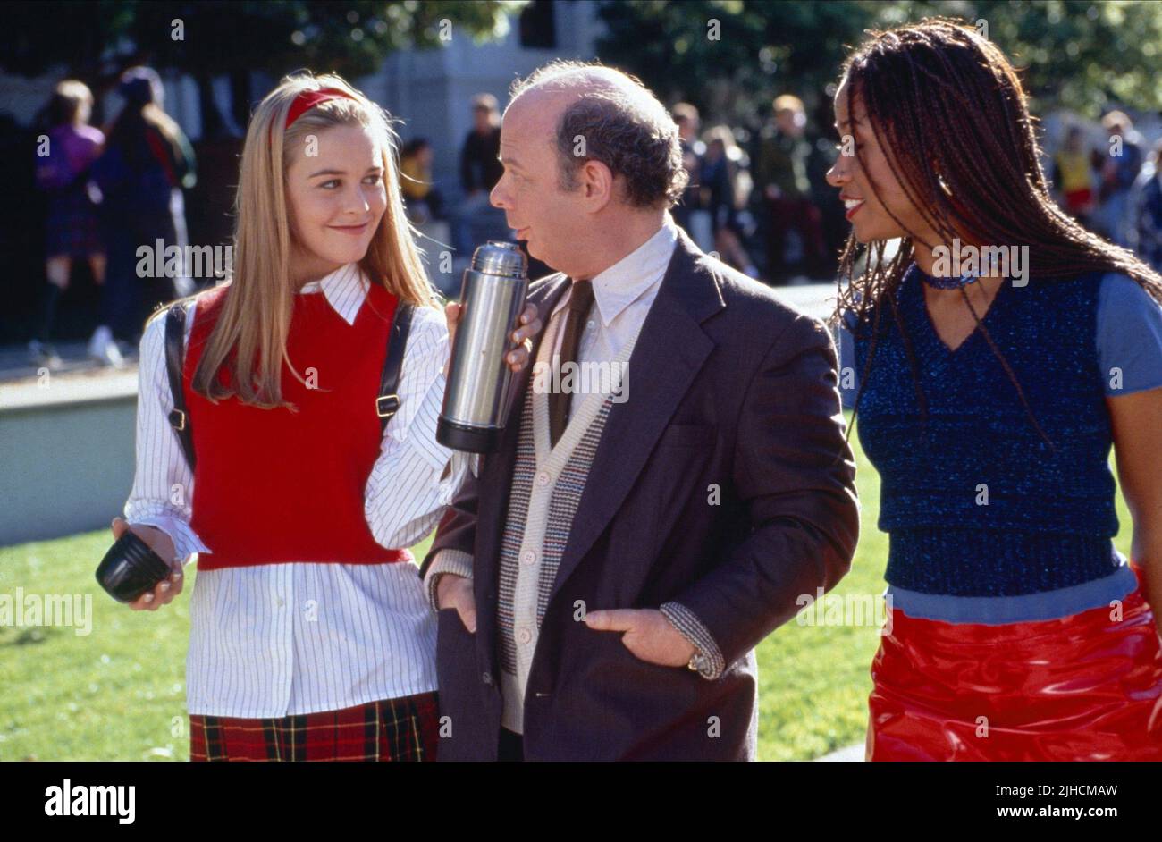 ALICIA SILVERSTONE, WALLACE SHAWN, STACEY DASH, CLUELESS, 1995 Stock Photo