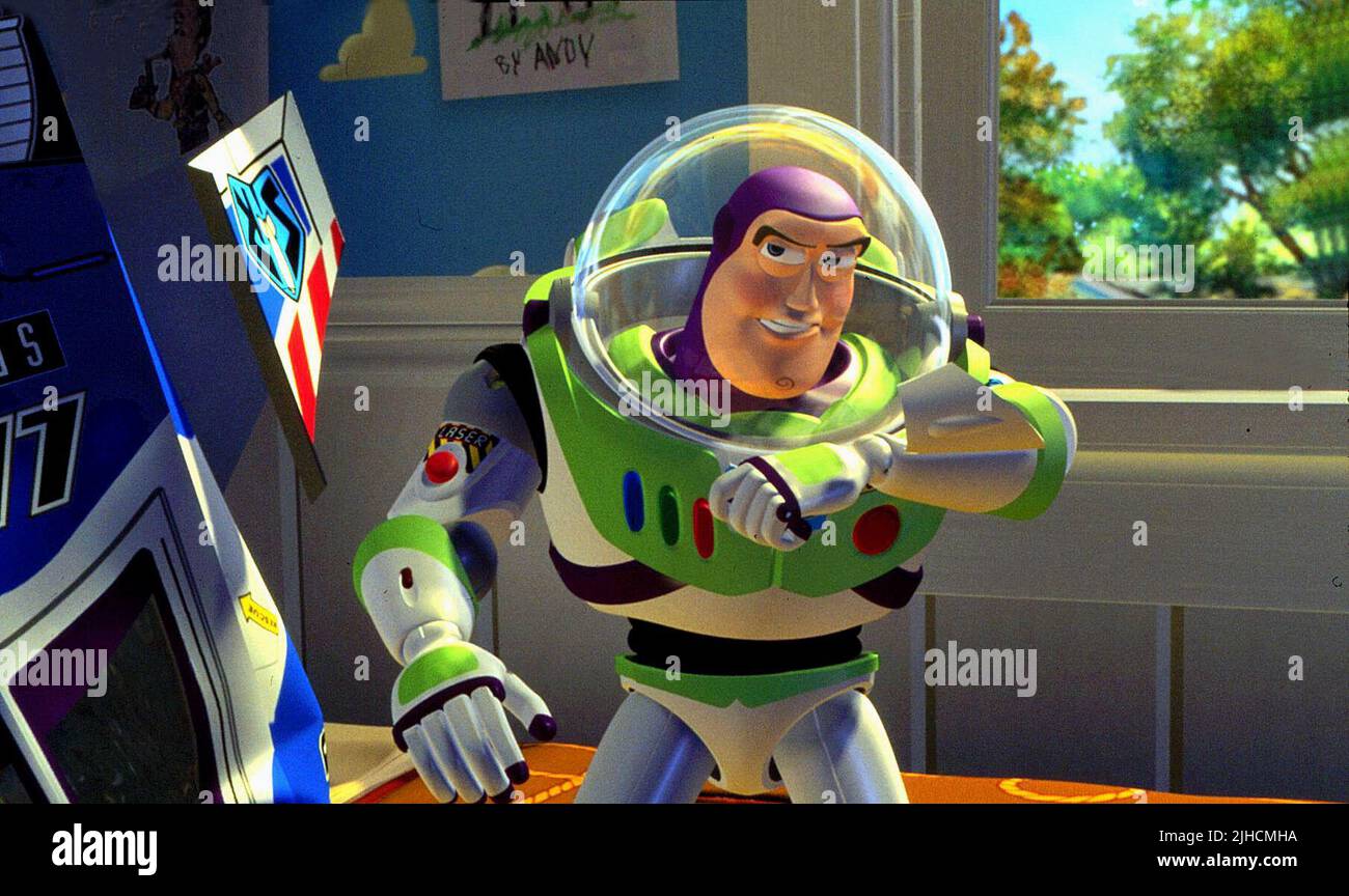 BUZZ LIGHTYEAR, TOY STORY, 1995 Stock Photo