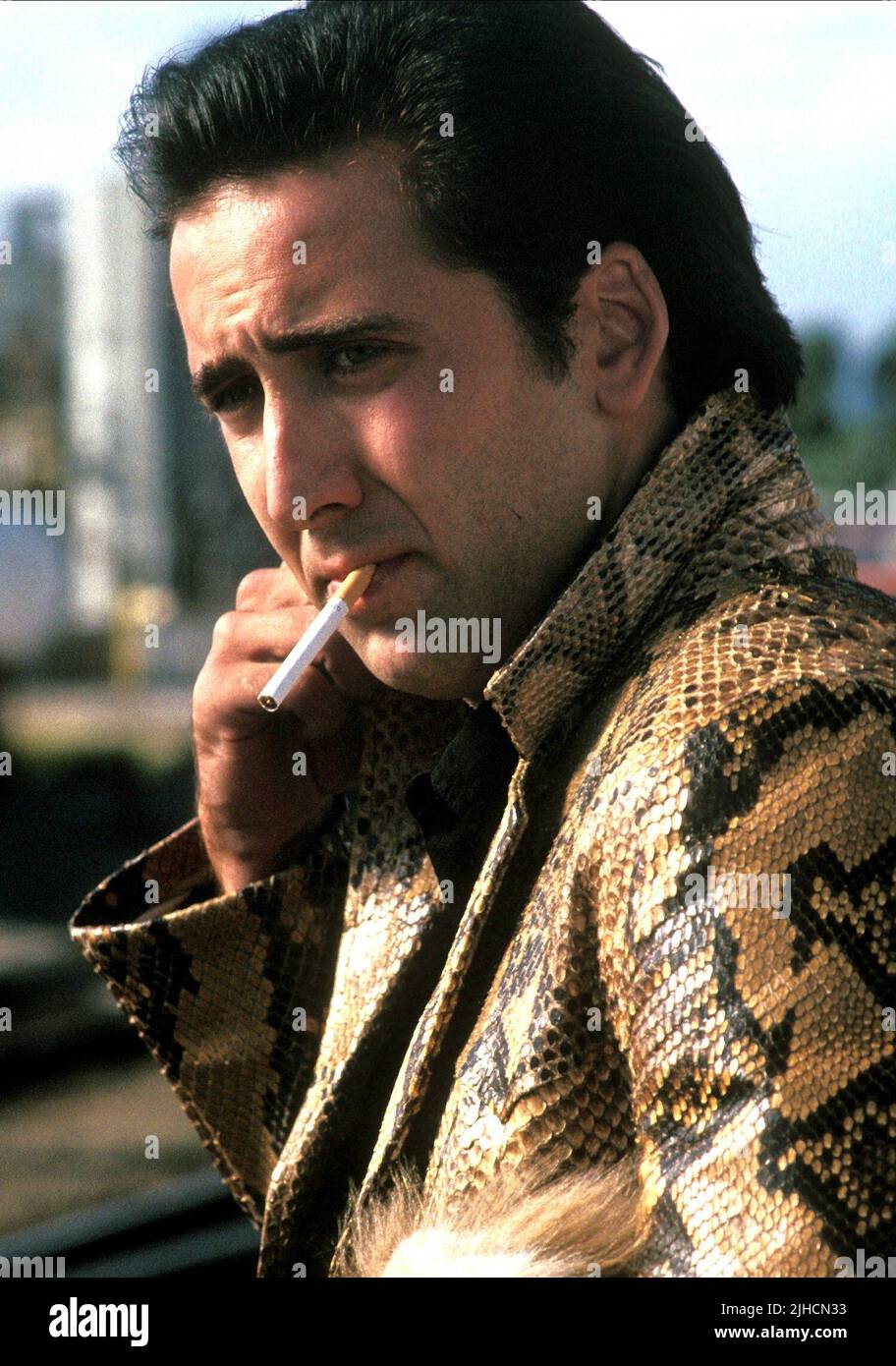 WILD AT HEART (1990) LAURA DERN, NICOLAS CAGE WAHT 027 Stock Photo - Alamy