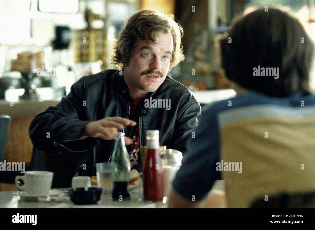 PHILIP SEYMOUR HOFFMAN, PATRICK FUGIT, ALMOST FAMOUS, 2000 Stock Photo