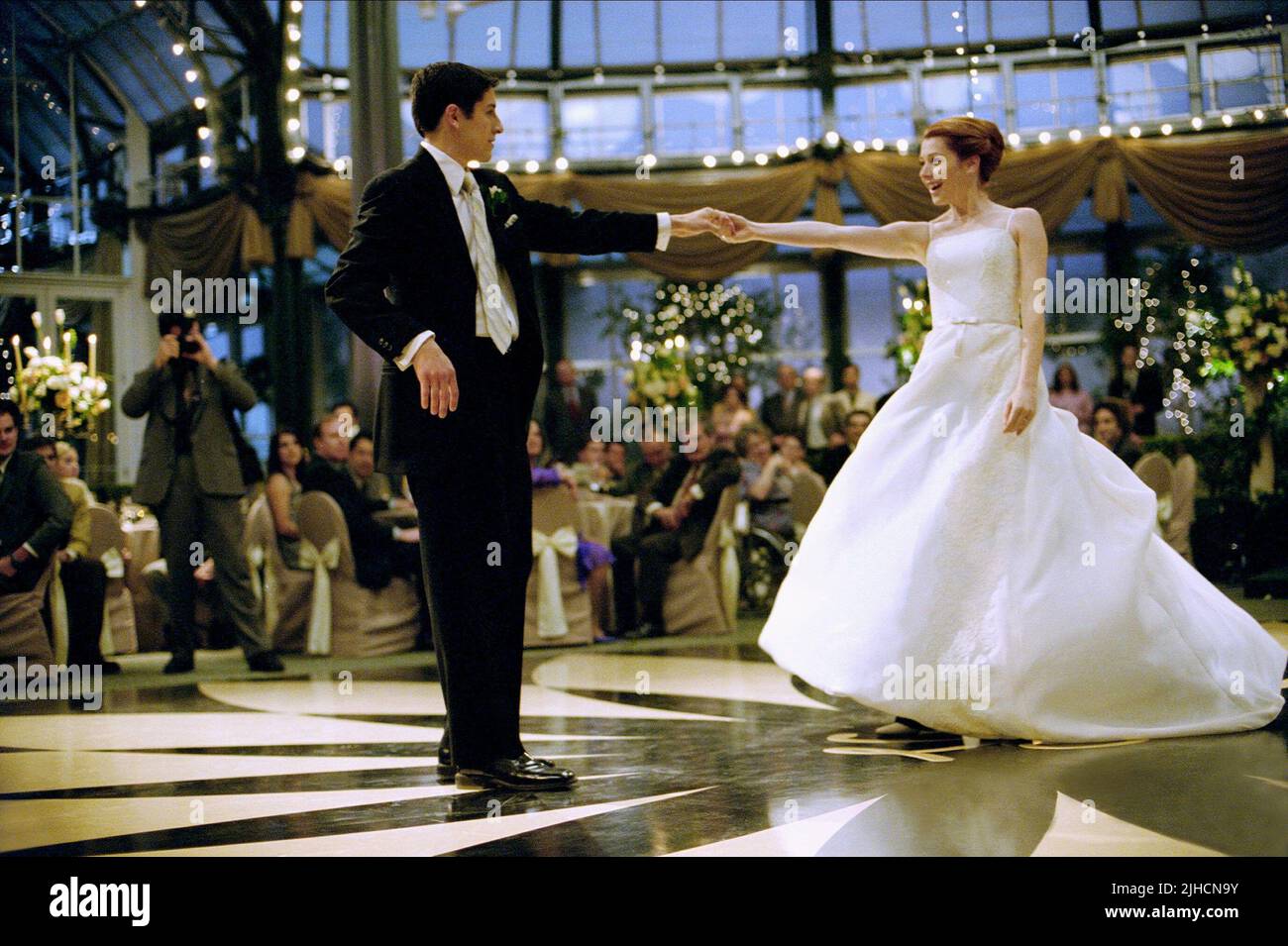 JASON BIGGS, ALYSON HANNIGAN, AMERICAN WEDDING, 2003 Stock Photo