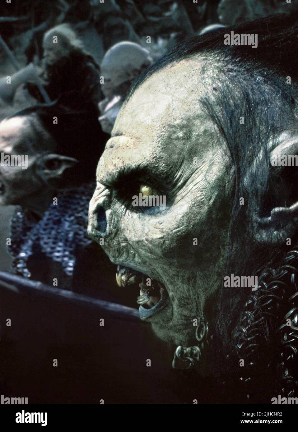 THE ORCS, THE LORD OF THE RINGS: THE FELLOWSHIP OF THE RING, 2001 Stock Photo
