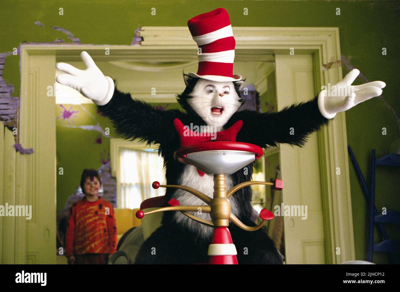 SPENCER BRESLIN, MIKE MYERS, THE CAT IN THE HAT, 2003 Stock Photo