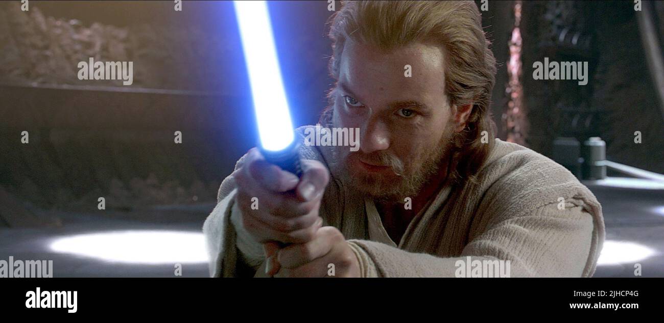 EWAN MCGREGOR, STAR WARS: EPISODE II - ATTACK OF THE CLONES, 2002 Stock Photo