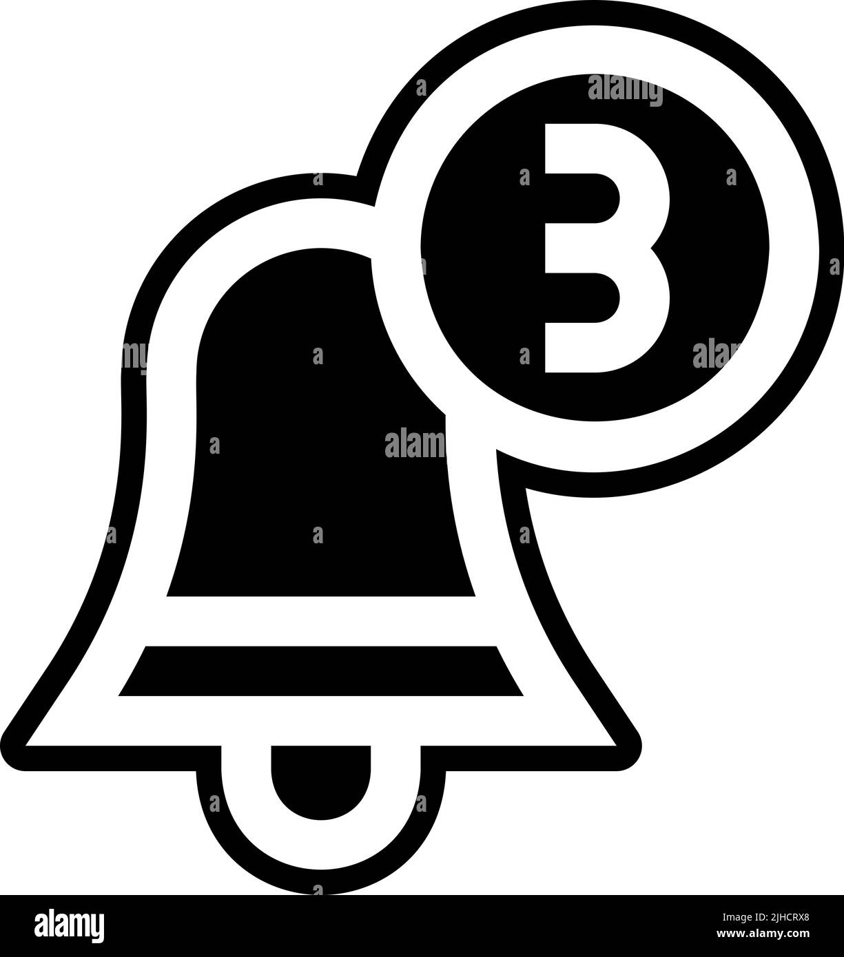 Contacts and communication bell . Stock Vector