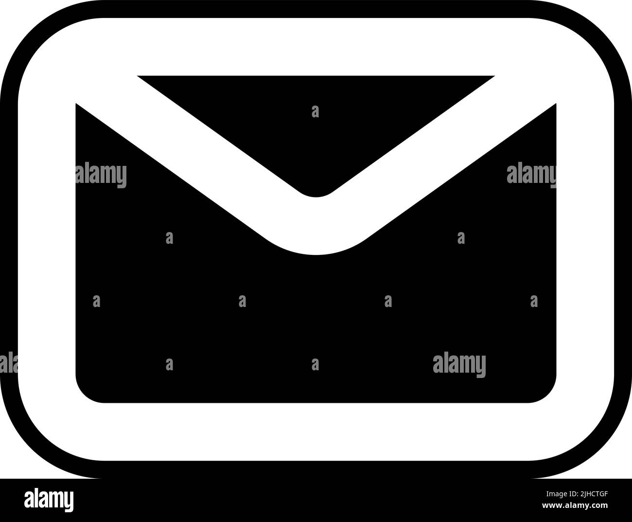 Costumer service email . Stock Vector
