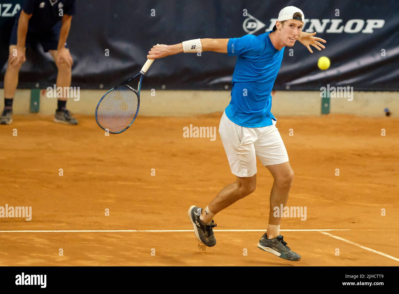 Verona, Italy. 17th July, 2022. Francesco Maestrelli during ATP Challenger Tour - Finals match between Francesco Maestrelli and Pedro Cachin, Tennis Internationals in Verona, Italy, July 17 2022 Credit: Independent Photo Agency/Alamy Live News Stock Photo