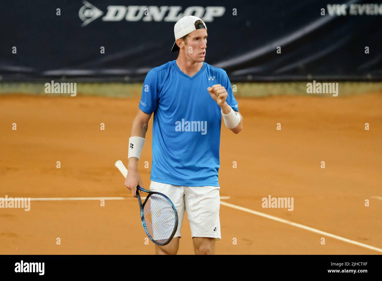 Verona, 17th July 2022 - ATP Challenger tour -  Internazionali Tennis Città di Verona  - Final match between Pedro Cachin and Francesco Maestrelli Stock Photo