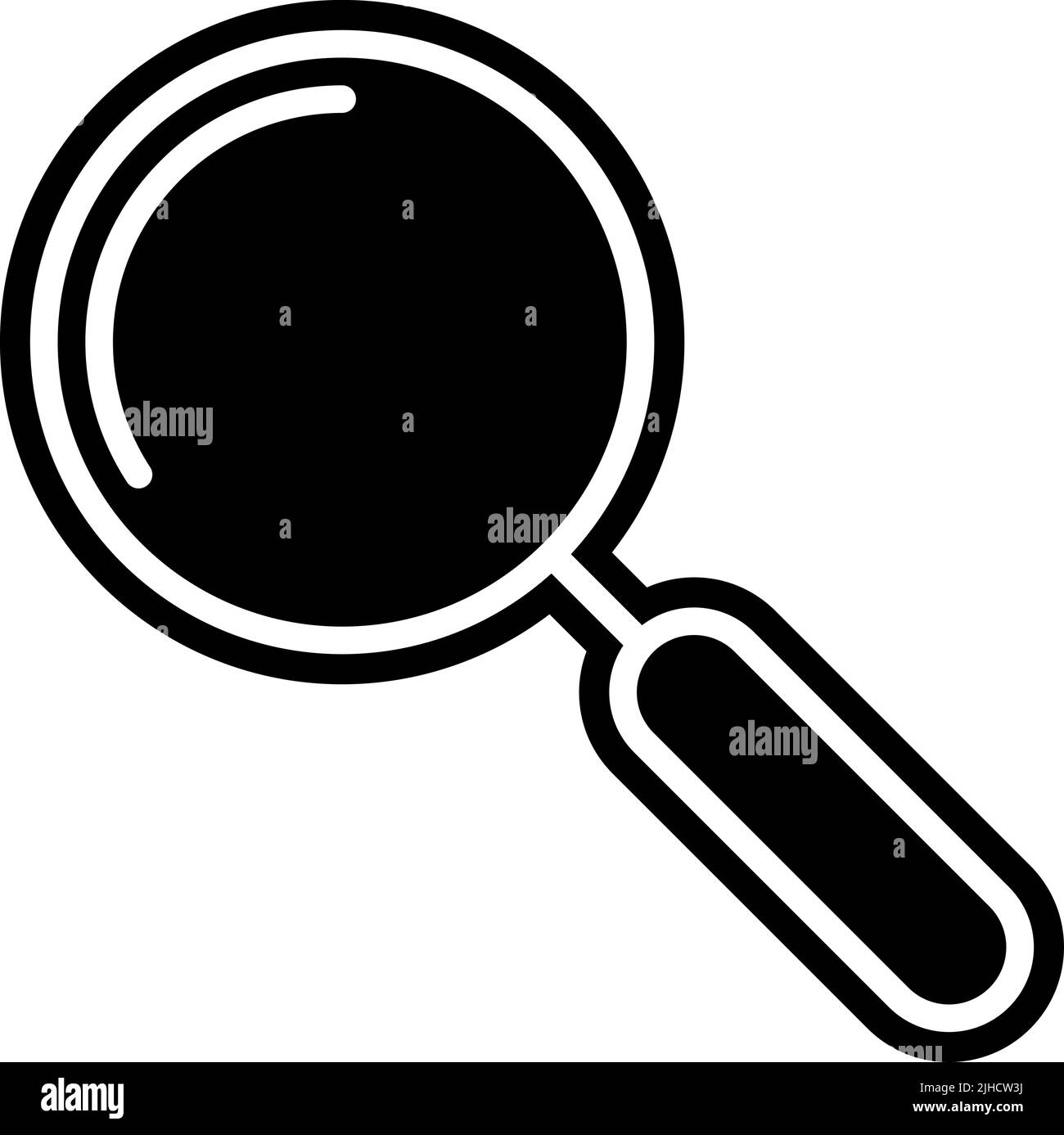 Scientist magnifying glass cartoon hi-res stock photography and images ...