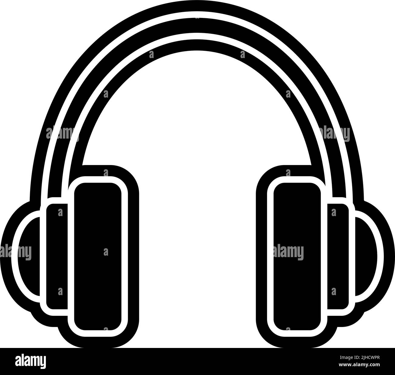 Electronic and devices headphones Stock Vector Image & Art Alamy
