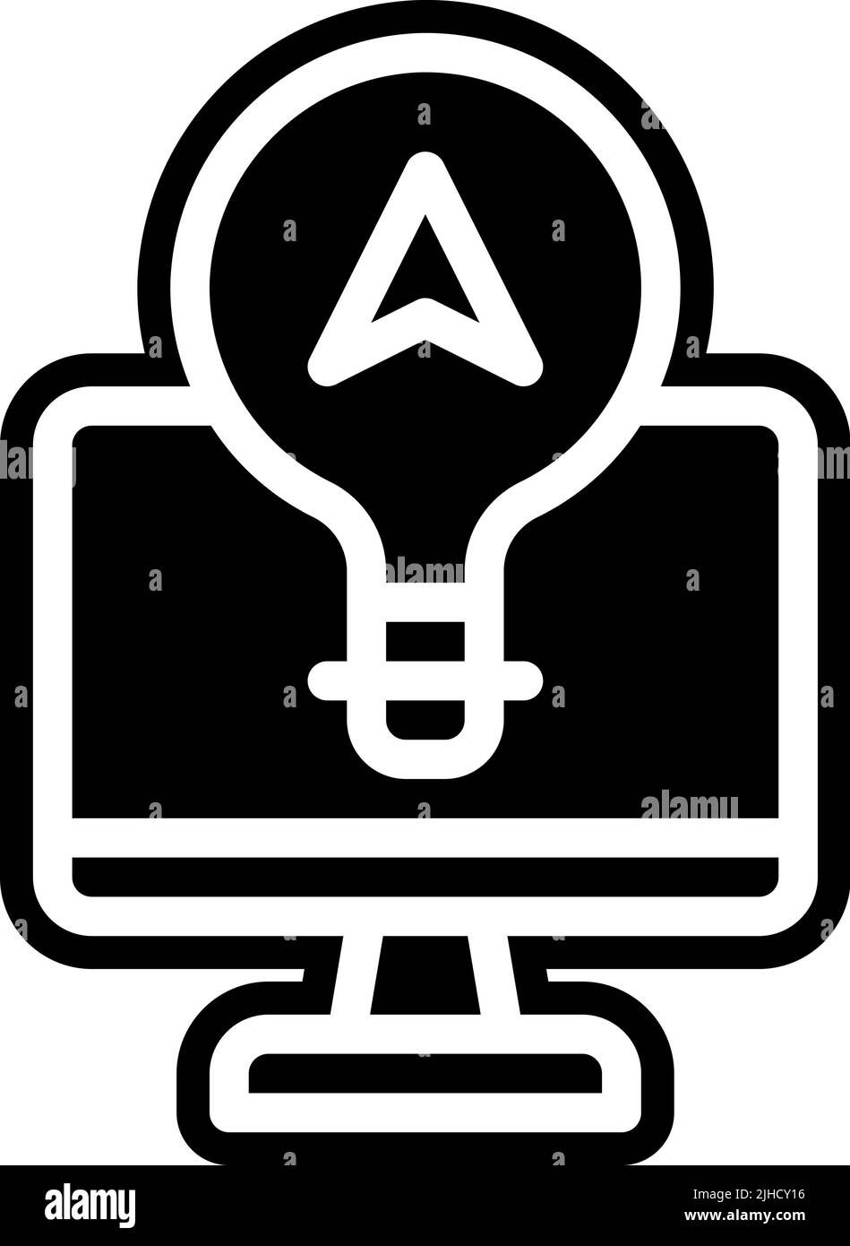 Graphic design idea . Stock Vector