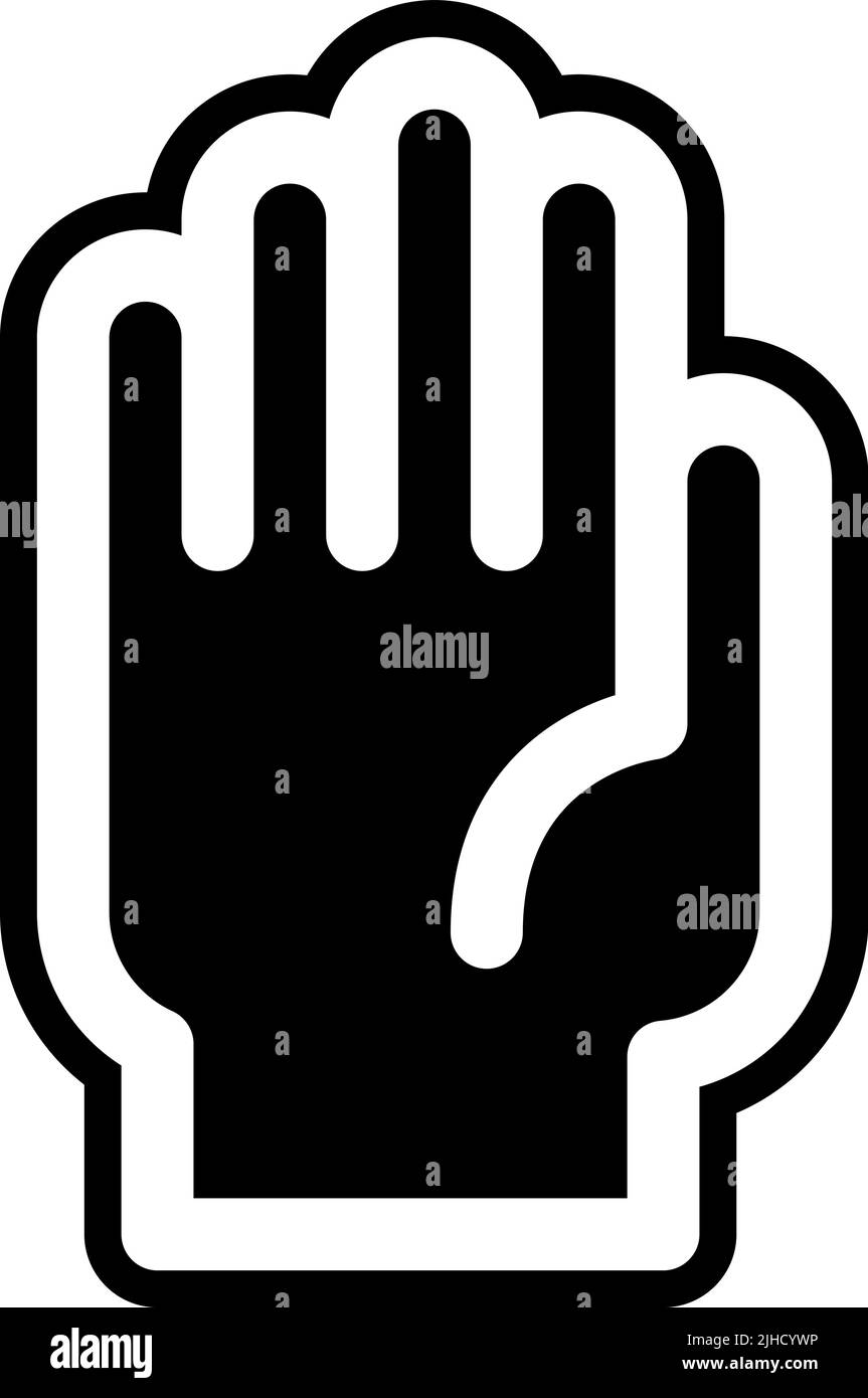 Human rights and equality stop . Stock Vector