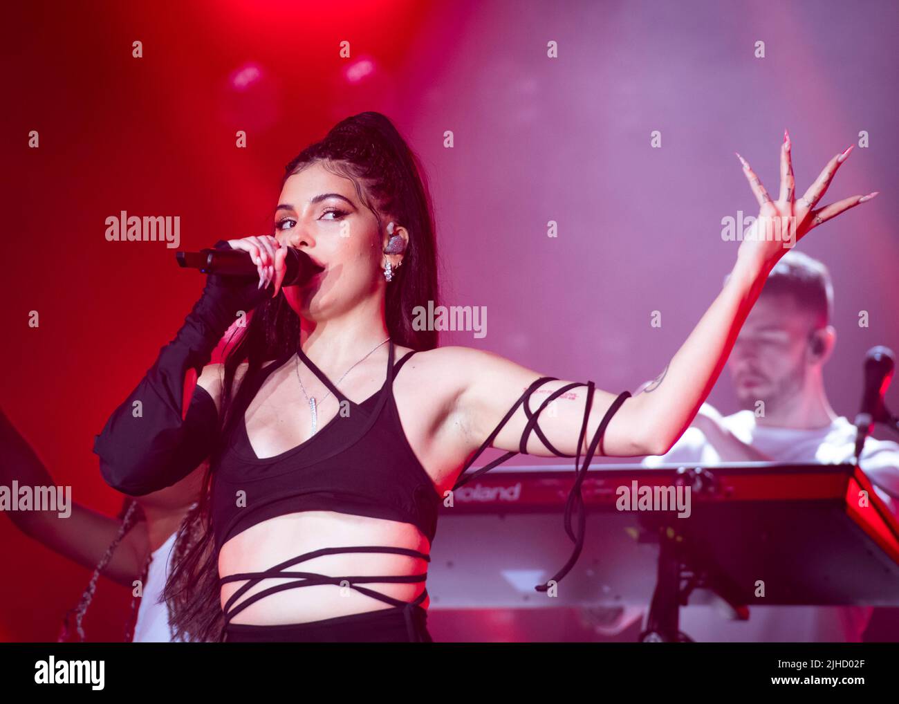 Mabel Live Performance London, UK, Sunday, 17th July 2022 Mabel performs live on stage as part ...