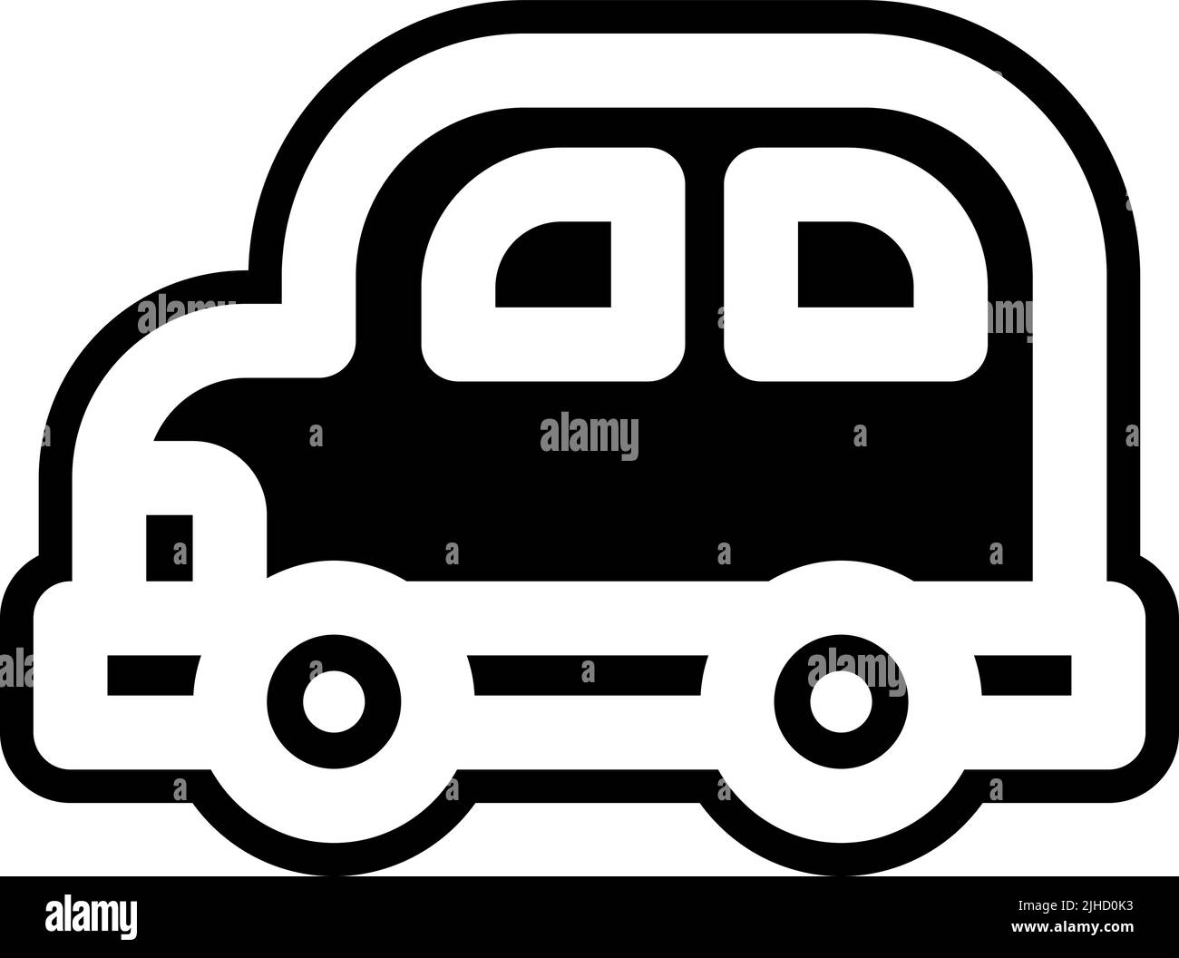 Kindergarten toy car Stock Vector Image & Art - Alamy