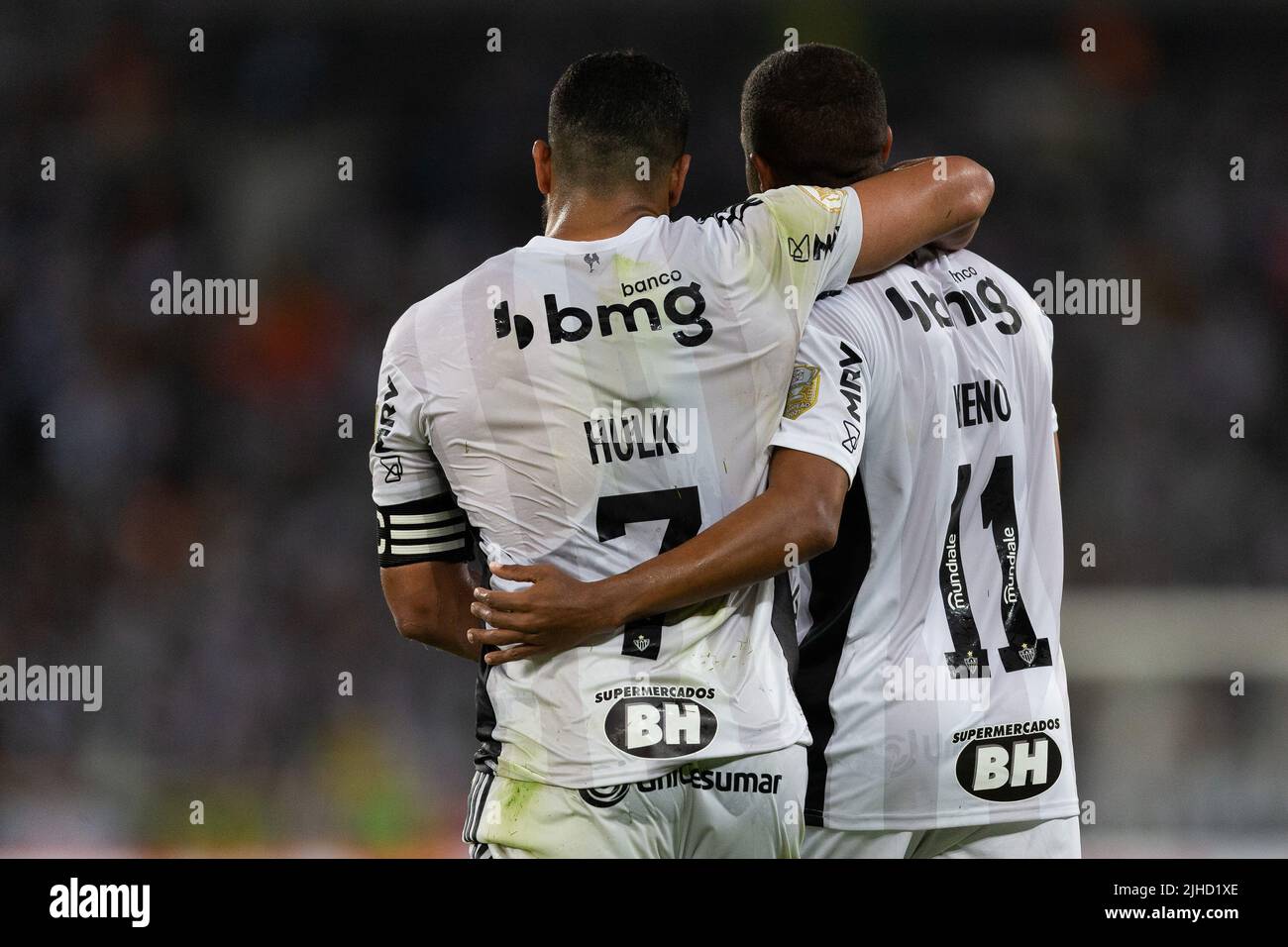 Rio de Janeiro, Brazil. June 08, 2022, Ademir of Atletico-MG during the  match between Fluminense and Atletico-MG as part of Brasileirao Serie A  2022 at Maracana Stadium on June 08, 2022 in