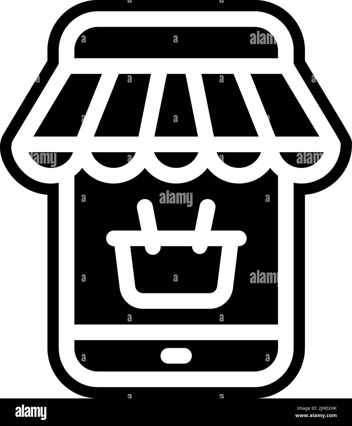 Online shopping line ecommerce Stock Vector Image & Art - Alamy
