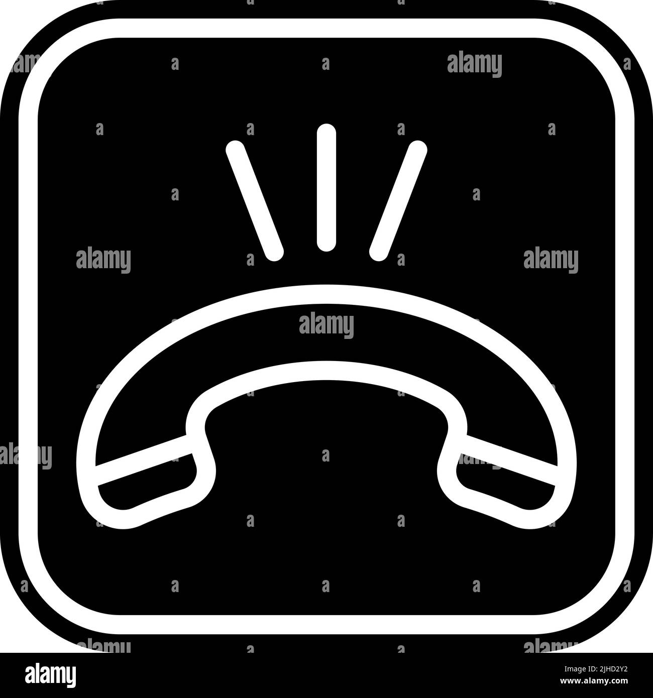 Old style rotary dial telephone Stock Vector Images - Alamy