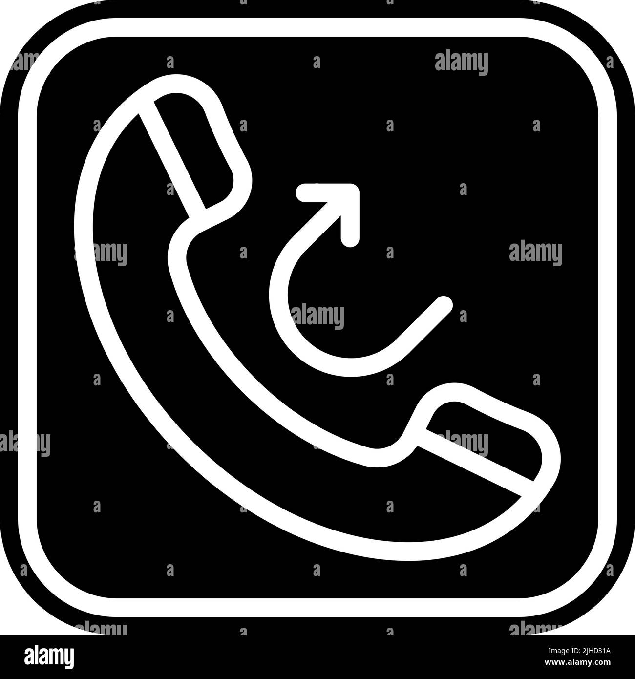 Phone forwarding . Stock Vector