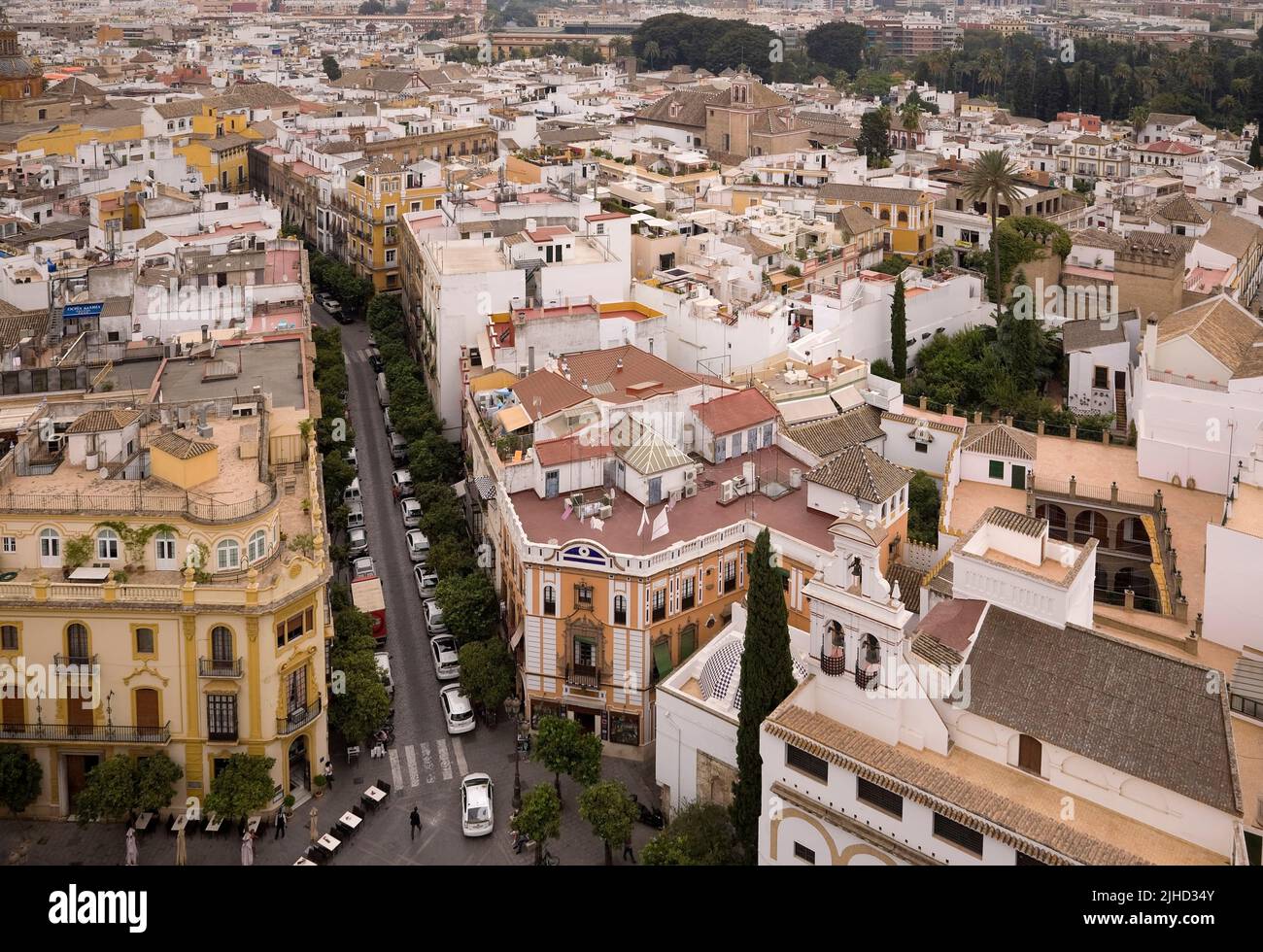 Seville city rooftops hi-res stock photography and images - Alamy