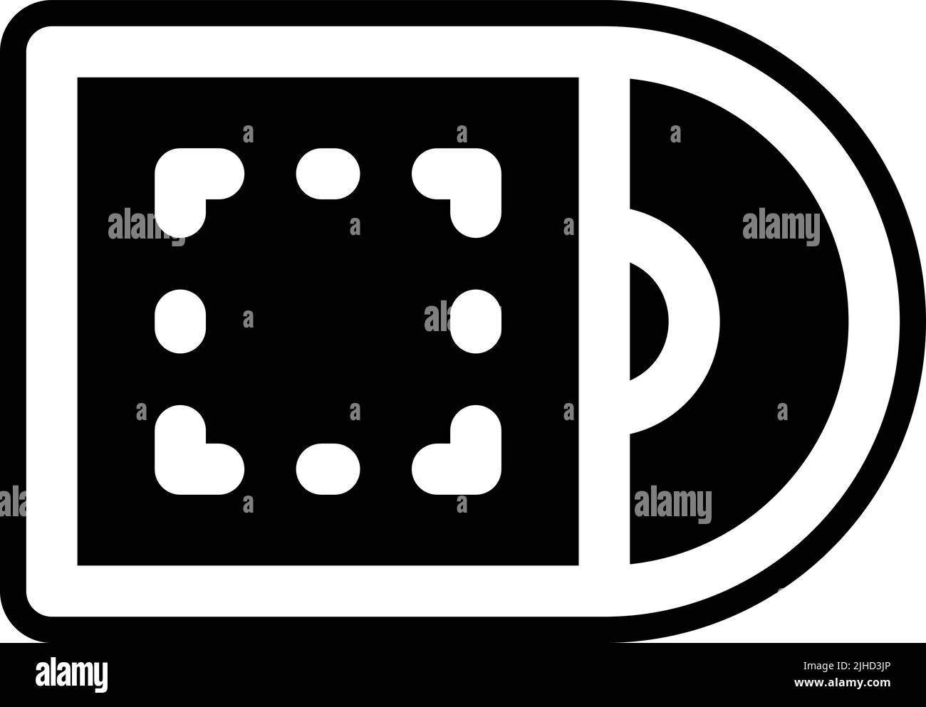 Printing cd . Stock Vector