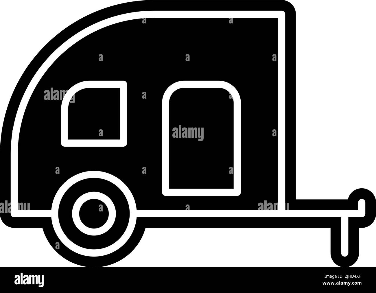 Travel camper van Stock Vector Image & Art - Alamy