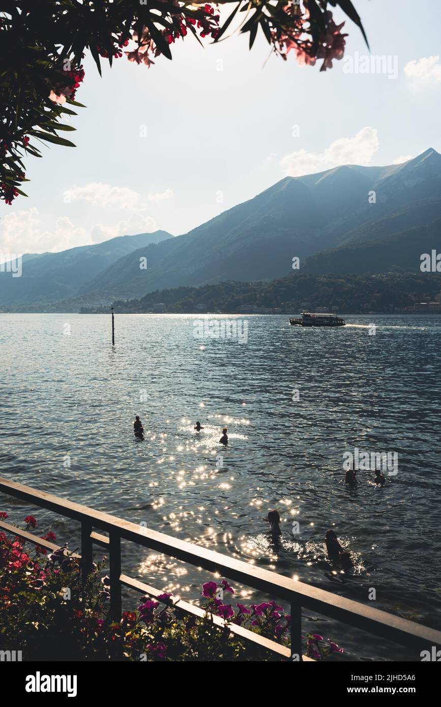 Swimmers in water view hi-res stock photography and images - Alamy