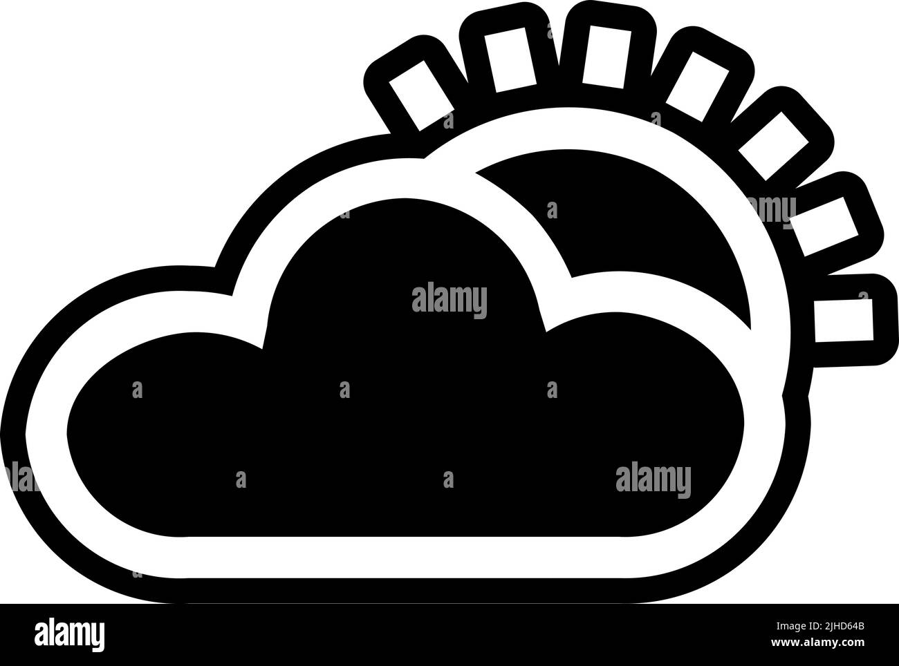 Cloudy background Black and White Stock Photos & Images - Alamy